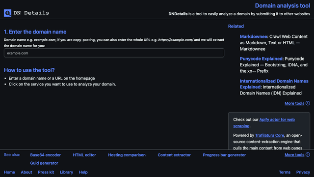 Homepage